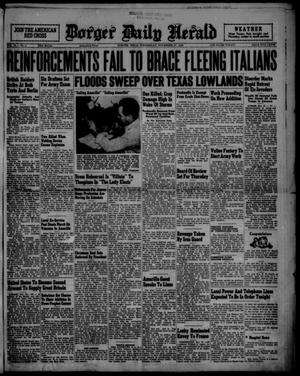 Borger Daily Herald (Borger, Tex.), Vol. 15, No. 4, Ed. 1 Wednesday, November 27, 1940