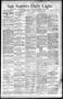 Newspaper: San Antonio Daily Light. (San Antonio, Tex.), Vol. 11, No. 17, Ed. 1 …