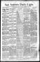 Newspaper: San Antonio Daily Light. (San Antonio, Tex.), Vol. 11, No. 22, Ed. 1 …
