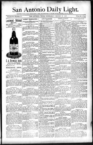San Antonio Daily Light. (San Antonio, Tex.), Vol. 11, No. 51, Ed. 1 Wednesday, March 18, 1891