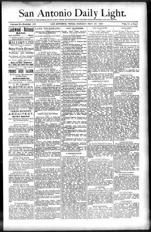 San Antonio Daily Light. (San Antonio, Tex.), Vol. 11, No. 109, Ed. 1 Monday, May 25, 1891