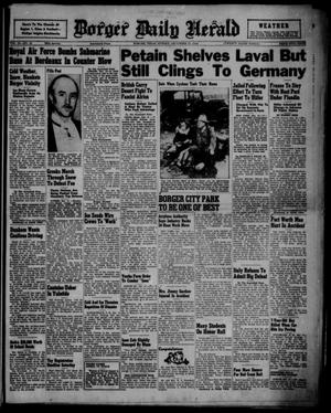 Borger Daily Herald (Borger, Tex.), Vol. 15, No. 19, Ed. 1 Sunday, December 15, 1940