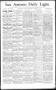 Newspaper: San Antonio Daily Light. (San Antonio, Tex.), Vol. 11, No. 242, Ed. 1…
