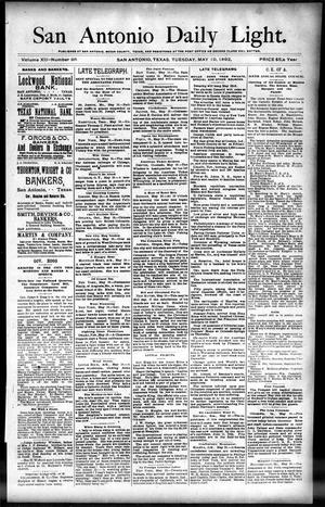 San Antonio Daily Light. (San Antonio, Tex.), Vol. 12, No. 96, Ed. 1 Tuesday, May 10, 1892