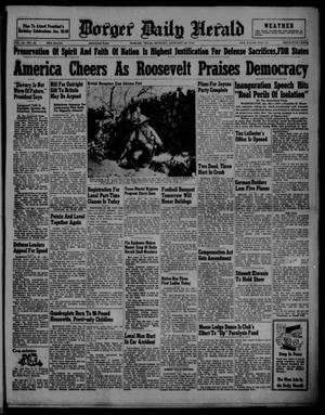 Borger Daily Herald (Borger, Tex.), Vol. 15, No. 50, Ed. 1 Monday, January 20, 1941
