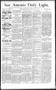 Newspaper: San Antonio Daily Light. (San Antonio, Tex.), Vol. 12, No. 165, Ed. 1…