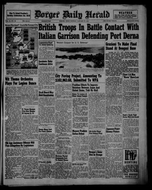 Borger Daily Herald (Borger, Tex.), Vol. 15, No. 56, Ed. 1 Monday, January 27, 1941