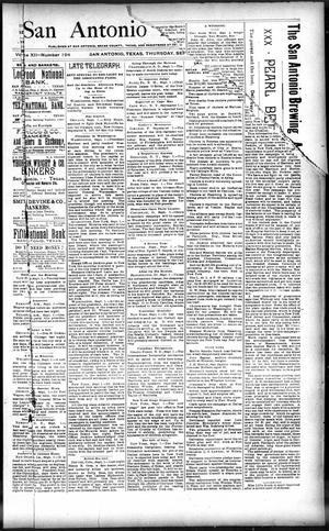 San Antonio Daily Light. (San Antonio, Tex.), Vol. 12, No. 194, Ed. 1 Thursday, September 1, 1892
