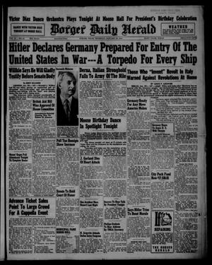 Borger Daily Herald (Borger, Tex.), Vol. 15, No. 59, Ed. 1 Thursday, January 30, 1941