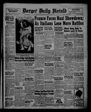 Borger Daily Herald (Borger, Tex.), Vol. 15, No. 62, Ed. 1 Monday, February 3, 1941