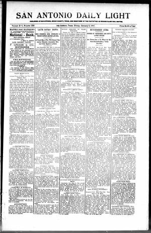 San Antonio Daily Light (San Antonio, Tex.), Vol. 16, No. 350, Ed. 1 Friday, January 8, 1897