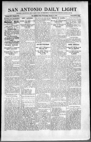 San Antonio Daily Light (San Antonio, Tex.), Vol. 16, No. 355, Ed. 1 Wednesday, January 13, 1897