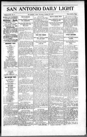 San Antonio Daily Light (San Antonio, Tex.), Vol. 17, No. 9, Ed. 1 Thursday, January 28, 1897