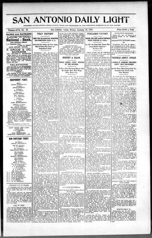 San Antonio Daily Light (San Antonio, Tex.), Vol. 17, No. 10, Ed. 1 Friday, January 29, 1897