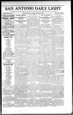 San Antonio Daily Light (San Antonio, Tex.), Vol. 17, No. 14, Ed. 1 Tuesday, February 2, 1897