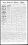 Newspaper: San Antonio Daily Light. (San Antonio, Tex.), Vol. 13, No. 23, Ed. 1 …