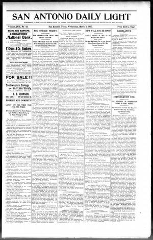San Antonio Daily Light (San Antonio, Tex.), Vol. 17, No. 44, Ed. 1 Wednesday, March 3, 1897