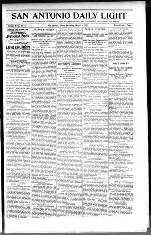 San Antonio Daily Light (San Antonio, Tex.), Vol. 17, No. 47, Ed. 1 Saturday, March 6, 1897