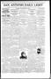 Newspaper: San Antonio Daily Light (San Antonio, Tex.), Vol. 17, No. 49, Ed. 1 M…