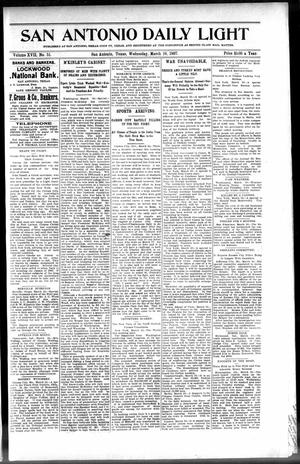 San Antonio Daily Light (San Antonio, Tex.), Vol. 17, No. 51, Ed. 1 Wednesday, March 10, 1897