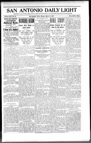 San Antonio Daily Light (San Antonio, Tex.), Vol. 17, No. 56, Ed. 1 Monday, March 15, 1897