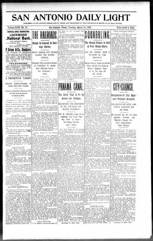 San Antonio Daily Light (San Antonio, Tex.), Vol. 17, No. 57, Ed. 1 Tuesday, March 16, 1897