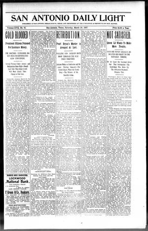 San Antonio Daily Light (San Antonio, Tex.), Vol. 17, No. 61, Ed. 1 Saturday, March 20, 1897