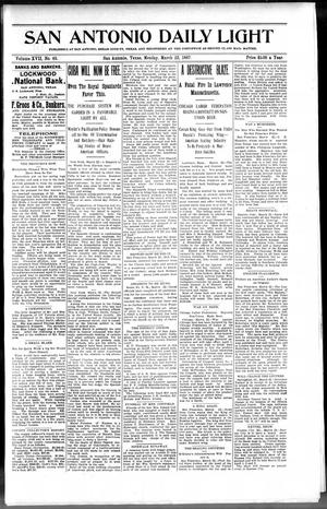 San Antonio Daily Light (San Antonio, Tex.), Vol. 17, No. 63, Ed. 1 Monday, March 22, 1897