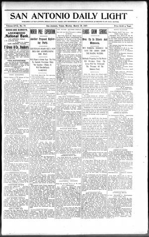 San Antonio Daily Light (San Antonio, Tex.), Vol. 17, No. 70, Ed. 1 Monday, March 29, 1897