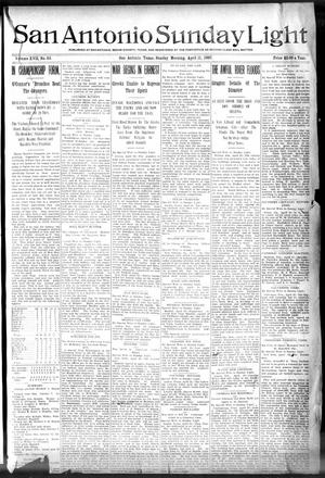San Antonio Sunday Light (San Antonio, Tex.), Vol. 17, No. 83, Ed. 1 Sunday, April 11, 1897