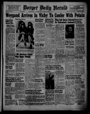 Borger Daily Herald (Borger, Tex.), Vol. 15, No. 89, Ed. 1 Thursday, March 6, 1941