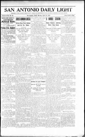 San Antonio Daily Light (San Antonio, Tex.), Vol. 17, No. 98, Ed. 1 Monday, April 26, 1897