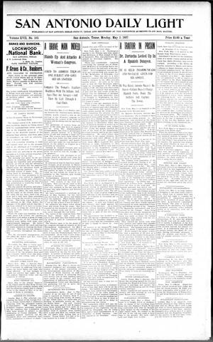 San Antonio Daily Light (San Antonio, Tex.), Vol. 17, No. 105, Ed. 1 Monday, May 3, 1897