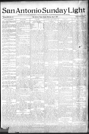 San Antonio Sunday Light (San Antonio, Tex.), Vol. 17, No. 111, Ed. 1 Sunday, May 9, 1897