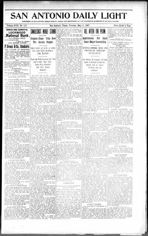 San Antonio Daily Light (San Antonio, Tex.), Vol. 17, No. 113, Ed. 1 Tuesday, May 11, 1897