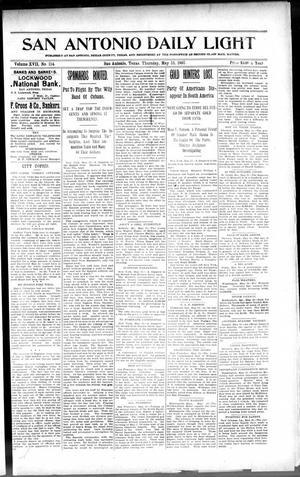 San Antonio Daily Light (San Antonio, Tex.), Vol. 17, No. 115, Ed. 1 Thursday, May 13, 1897