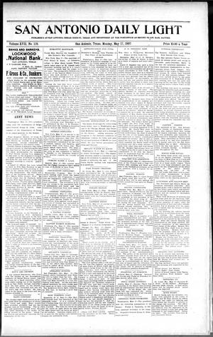San Antonio Daily Light (San Antonio, Tex.), Vol. 17, No. 118, Ed. 1 Monday, May 17, 1897