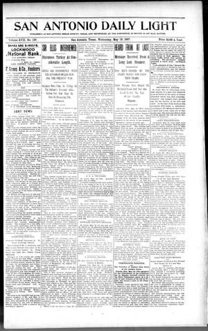 San Antonio Daily Light (San Antonio, Tex.), Vol. 17, No. 120, Ed. 1 Wednesday, May 19, 1897
