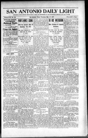 San Antonio Daily Light (San Antonio, Tex.), Vol. 17, No. 128, Ed. 1 Thursday, May 27, 1897