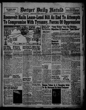 Borger Daily Herald (Borger, Tex.), Vol. 15, No. 97, Ed. 1 Sunday, March 16, 1941