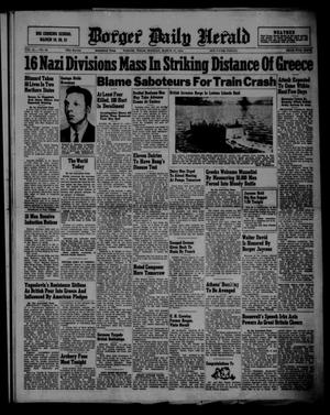 Borger Daily Herald (Borger, Tex.), Vol. 15, No. 98, Ed. 1 Monday, March 17, 1941