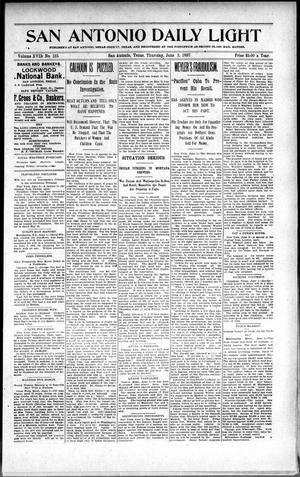 San Antonio Daily Light (San Antonio, Tex.), Vol. 17, No. 135, Ed. 1 Thursday, June 3, 1897