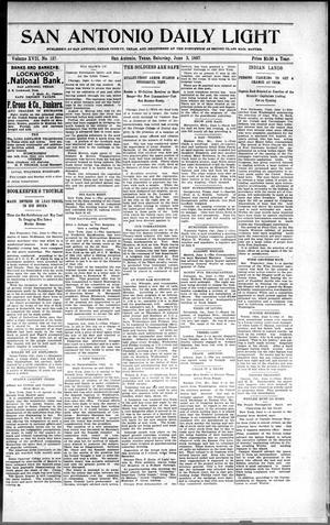 San Antonio Daily Light (San Antonio, Tex.), Vol. 17, No. 137, Ed. 1 Saturday, June 5, 1897