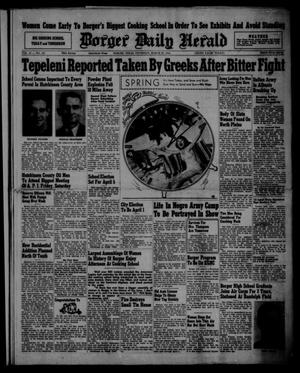 Borger Daily Herald (Borger, Tex.), Vol. 15, No. 101, Ed. 1 Thursday, March 20, 1941