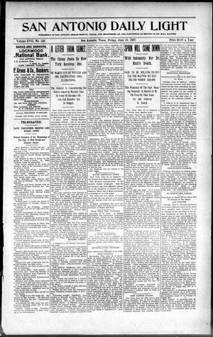 San Antonio Daily Light (San Antonio, Tex.), Vol. 17, No. 149, Ed. 1 Friday, June 18, 1897