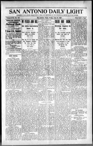 San Antonio Daily Light (San Antonio, Tex.), Vol. 17, No. 156, Ed. 1 Friday, June 25, 1897