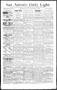 Newspaper: San Antonio Daily Light. (San Antonio, Tex.), Vol. 13, No. 213, Ed. 1…