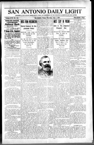 San Antonio Daily Light (San Antonio, Tex.), Vol. 17, No. 162, Ed. 1 Thursday, July 1, 1897