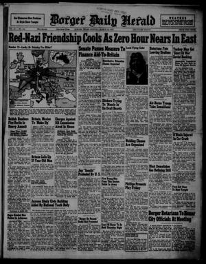 Borger Daily Herald (Borger, Tex.), Vol. 15, No. 104, Ed. 1 Monday, March 24, 1941