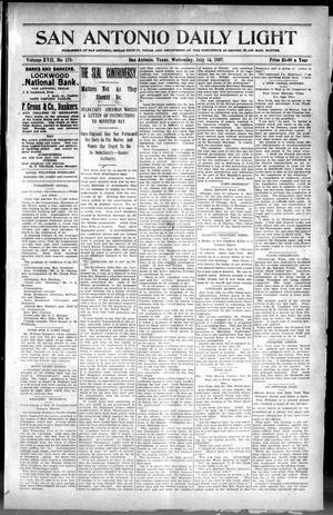San Antonio Daily Light (San Antonio, Tex.), Vol. 17, No. 175, Ed. 1 Wednesday, July 14, 1897